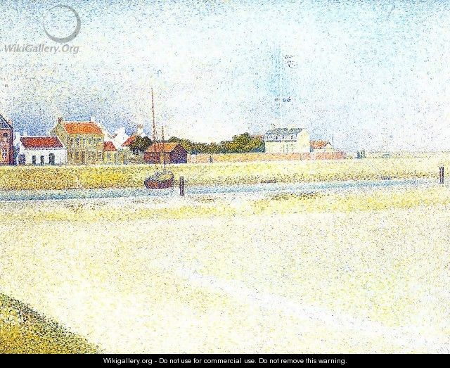 The Channel at Gravelins, Grand-Fort-Philippe - Georges Seurat