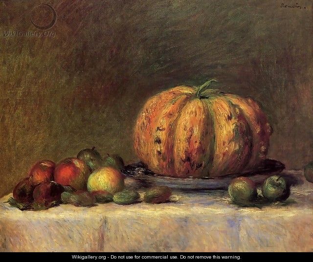 Still Life with Fruit 2 - Pierre Auguste Renoir