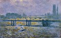 Charing Cross Bridge, Reflections on the Thames - Claude Oscar Monet