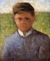 Young Peasant in Blue - Georges Seurat