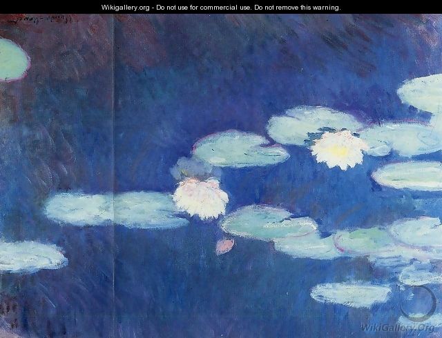 Water-Lilies I - Claude Oscar Monet
