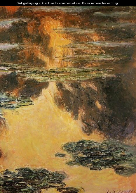 Water-Lilies 12 - Claude Oscar Monet