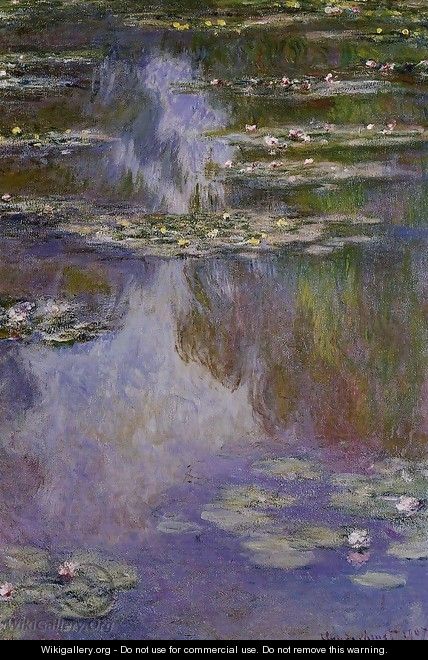 Water-Lilies 9 - Claude Oscar Monet