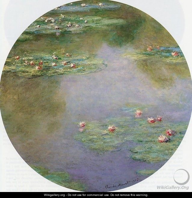 Water-Lilies 6 - Claude Oscar Monet