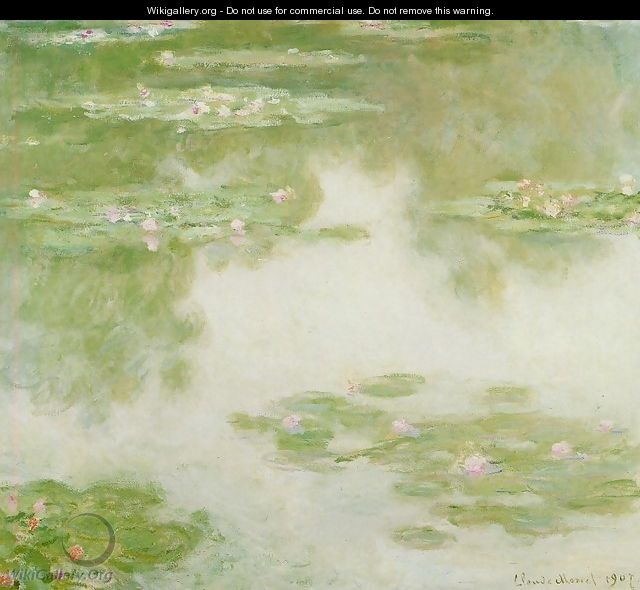 Water-Lilies 3 - Claude Oscar Monet