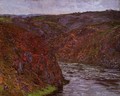 Valley of the Creuse, Grey Sky - Claude Oscar Monet