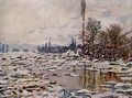 Breakup of the Ice, Lavacourt - Claude Oscar Monet