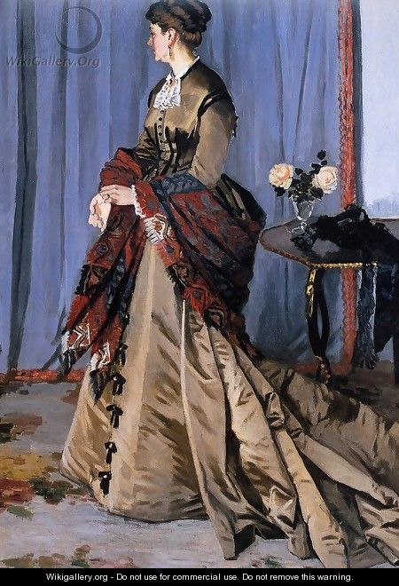 Madame Gaudibert - Claude Oscar Monet