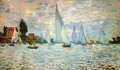 Regatta at Argenteuil I - Claude Oscar Monet