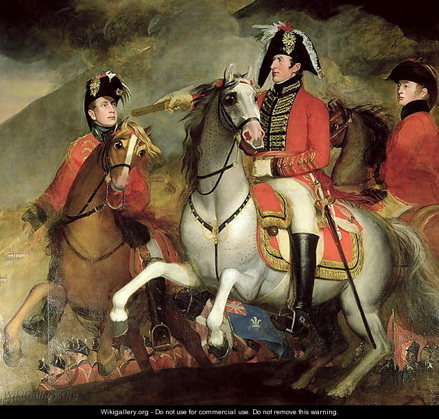 The Battle of the Pyrenees, 1812-15 - John Singleton Copley