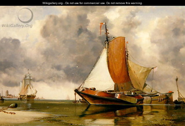 Dutch Barge, 1854 - Edward William Cooke