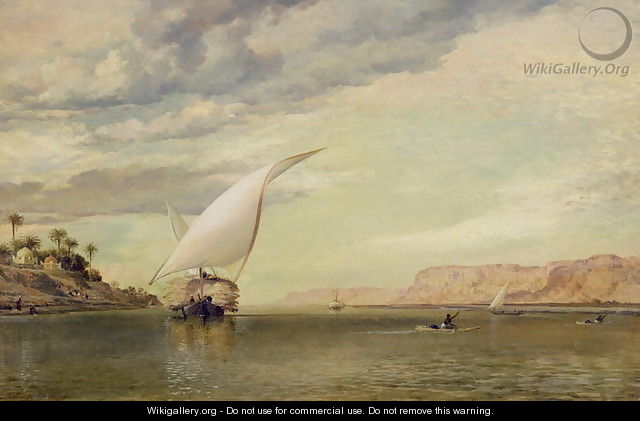 On the Nile - Edward William Cooke