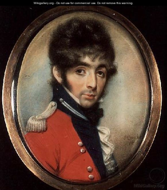 Miniature of an Unknown Officer - J. Cooke