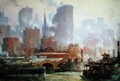 Wall Street Ferry Ship - Colin Campbell Cooper