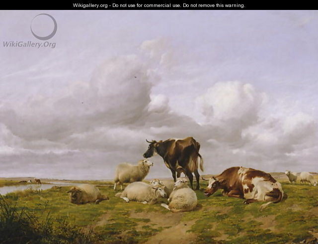 Canterbury Meadows, 1862 - Thomas Sidney Cooper