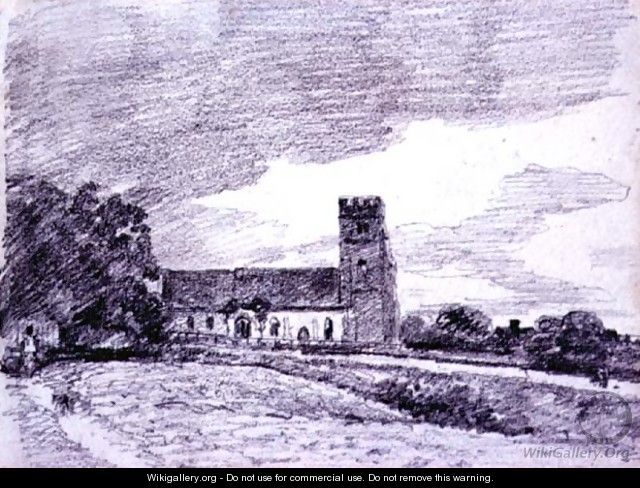 Feering Church, 1814 - John Constable