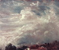 Cloud study, horizon of trees - John Constable
