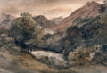 Borrowdale, Evening after a Fine Day, October 1, 1806 - John Constable