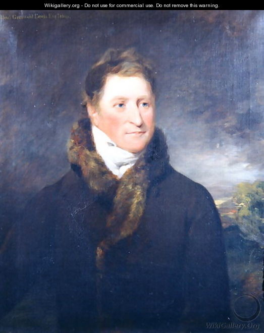Portrait of Greswold Lewis (d.1819) of Malvern Hall, Warwickshire - John Constable