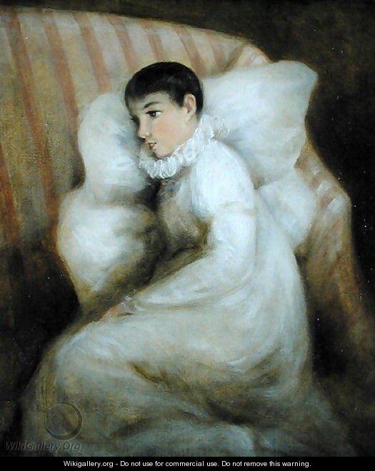 Young Girl resting on a Sofa - John Constable