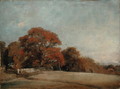 An Autumnal Landscape at East Bergholt, c.1805-08 - John Constable