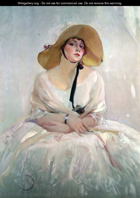 Portrait of Raquel Meller (1888-1962) - Joaquin Sorolla y Bastida