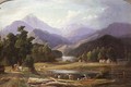 New Zealand Landscape 1872 - Ebenezer Wake Cook