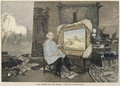 Rosa Bonheur (1822-99) in her studio, from Le Petit Journal 3rd June 1893 - Madame Consuelo-Fould