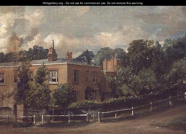 View of Lower Terrace, Hampstead - John Constable