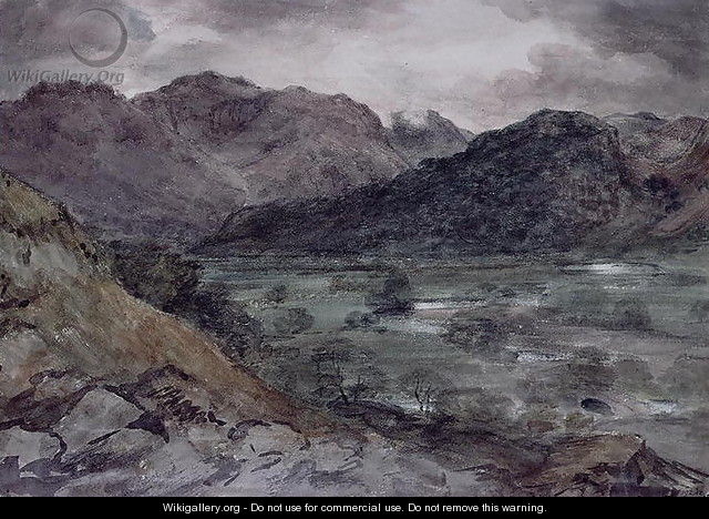 View in Borrowdale - John Constable