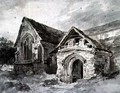 Porch and Transept of a Church, c.1850-11 - John Constable