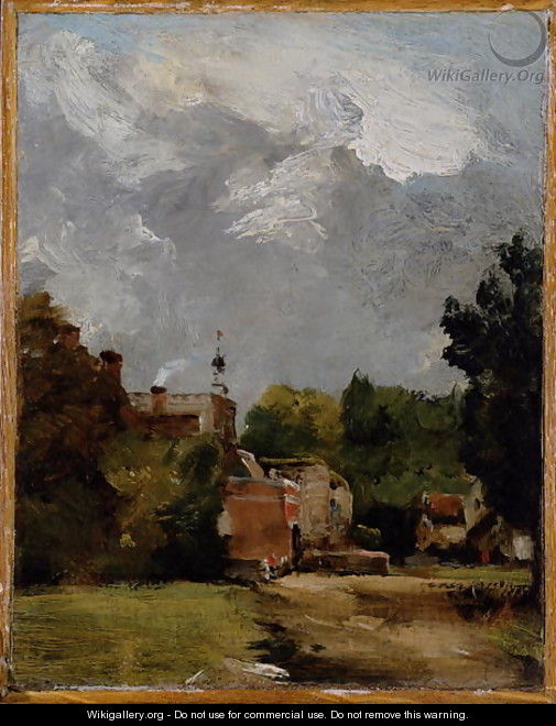 East Bergholt Church South Archway of the Ruined Tower, 1806 - John Constable