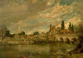 The Bridge of Harnham and Salisbury Cathedral, c.1820 - John Constable