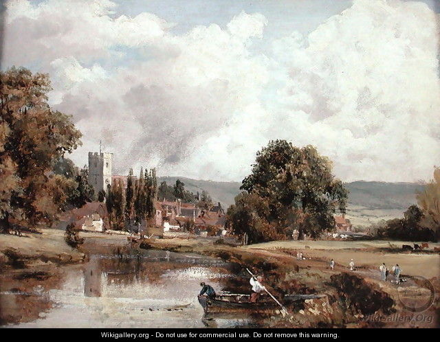 Harnham Church, near Salisbury, 1820 - John Constable