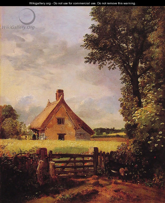 A Cottage in a Cornfield, 1817 - John Constable