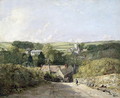 A View of Osmington Village with the Church and Vicarage, 1816 - John Constable