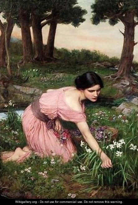Spring Spreads One Green Lap of Flowers 1910 - John William Waterhouse