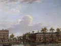 The Alms Houses on River Amstel, Amsterdam - Jan ten Compe
