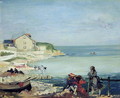 Beach Scene, Swanage - Charles Edward Conder