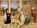 Berengaria's alarm for the safety of her husband Richard Coeur de Lion, 1850 - Charles Allston Collins