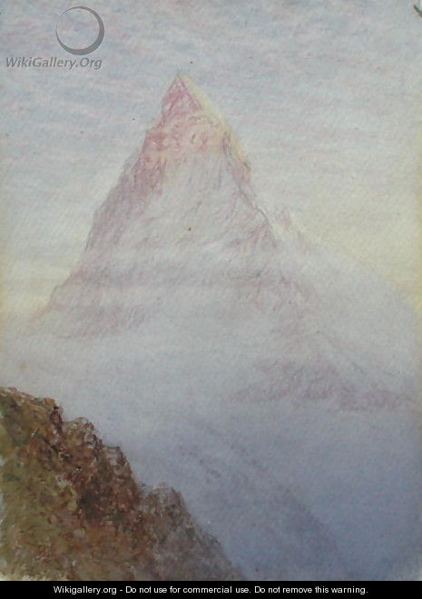 The Matterhorn 1870 - William Gersham Collingwood