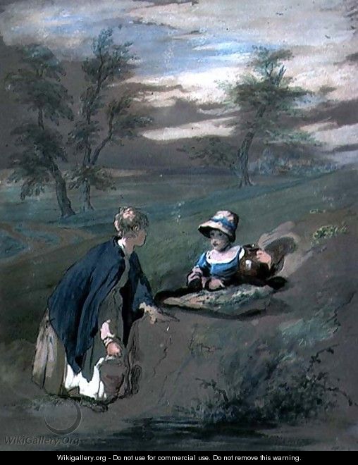 Kentish Peasant Girls - William Collins