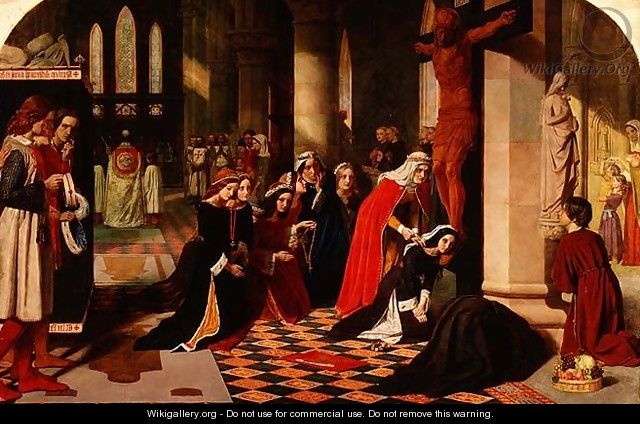 The Renunciation of Queen Elizabeth of Hungary, 1850 - James Collinson