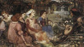 A Tale from the Decameron study 1916 - John William Waterhouse
