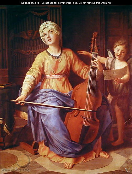 St. Cecilia - Nicolas Colombel