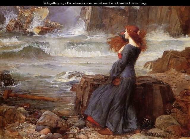 Miranda - The Tempest 1916 - John William Waterhouse