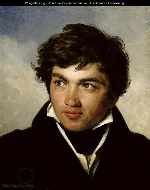 Portrait of Achille-Etna Michallon (1796-1822) c.1818-19 - Léon Cogniet