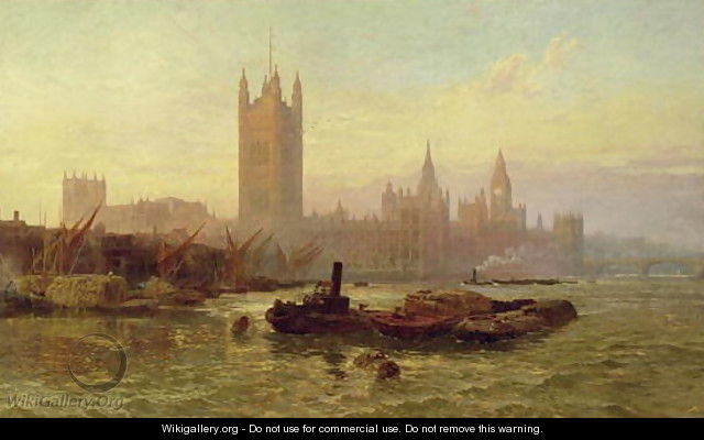 The Palace of Westminster, 1892 - George Vicat Cole
