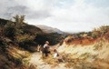 A Sandy Lane in Sussex, 1866 - George Cole, Snr.