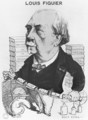 Caricature of Louis Figuier (1819-94) - Emile Cohl